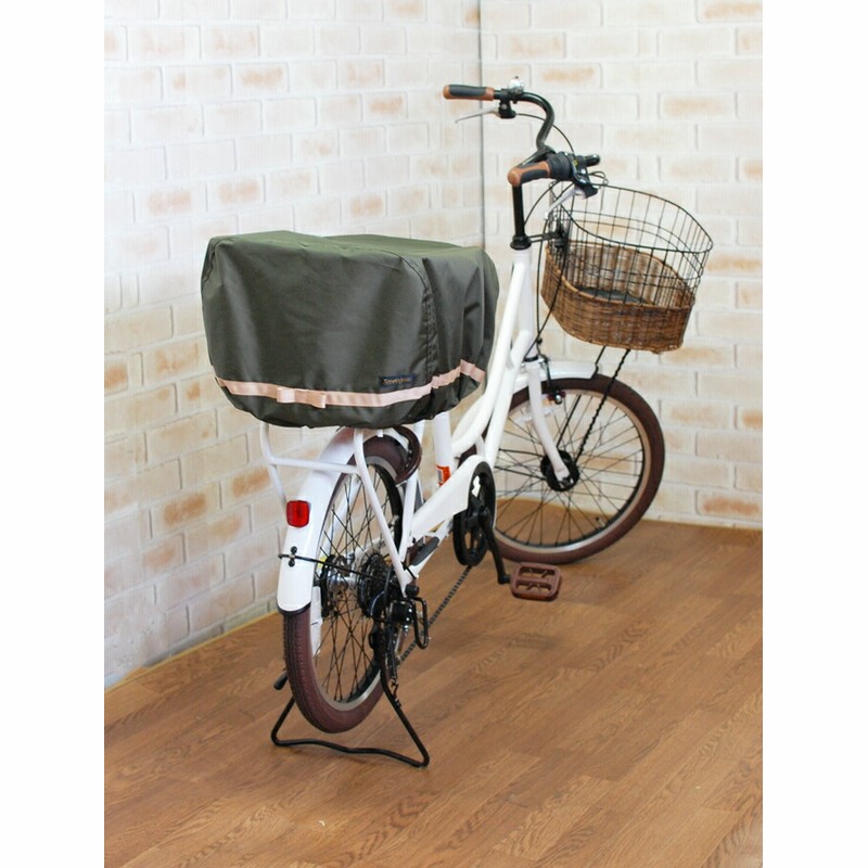 こんなオシャレなカバー待ってた 自転車用後ろかごバスケットカバー 即納 ブラウン 通販 Lineポイント最大5 0 Get Lineショッピング