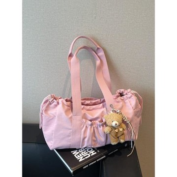 跨境女包韓國小眾新款蝴褶皺尼龍布包運潮流動休閑手提單肩托特包