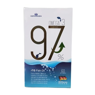 康心 德國97%高濃度魚油軟膠囊60粒/盒【美十樂連鎖藥局】