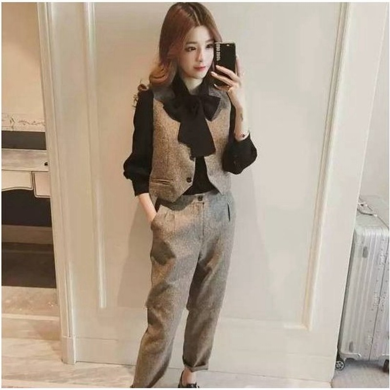 市場 セットアップ パンツスーツ Tシャツ パンツ ロング 上下セット レディース