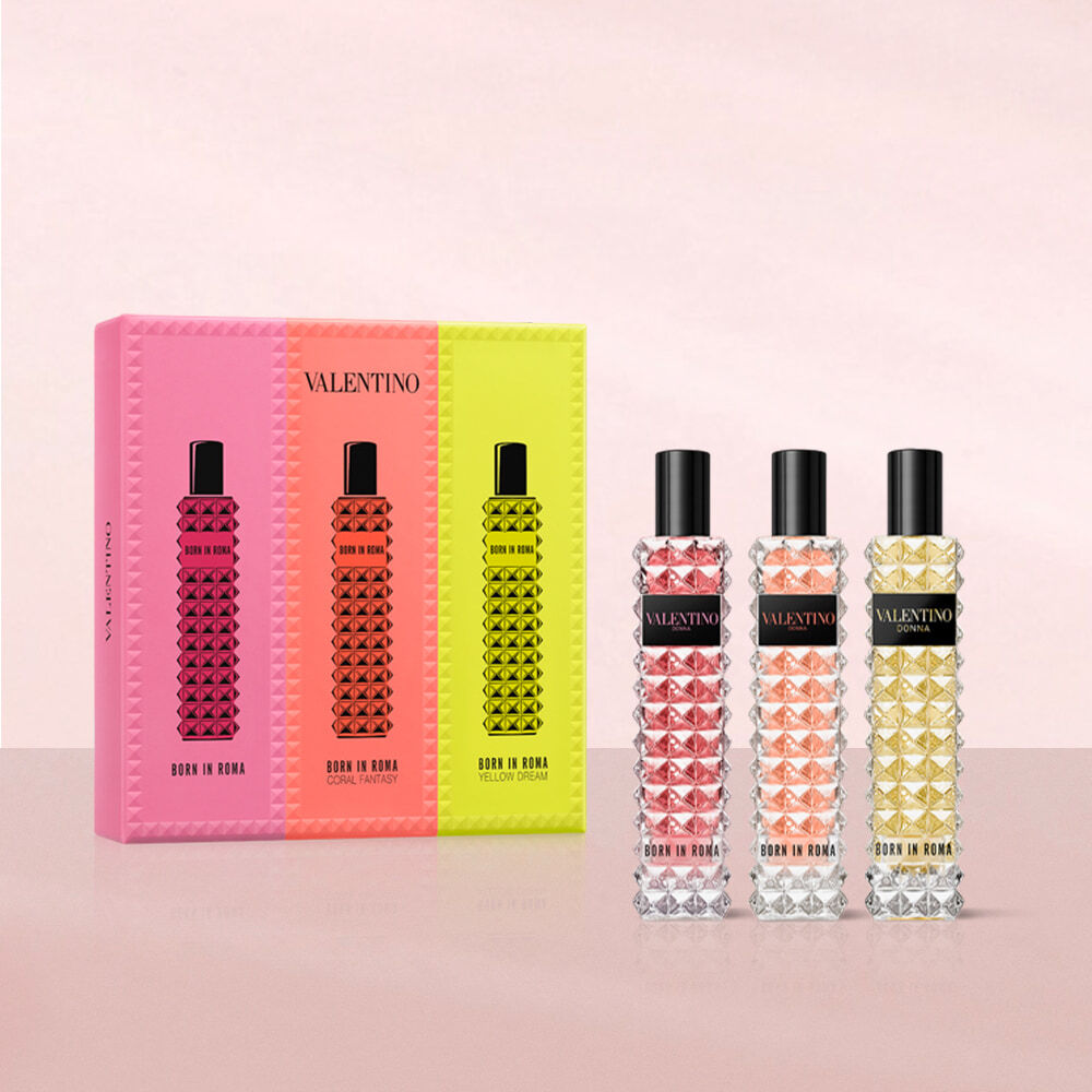 Valentino Beauty 聖誕限量-訂製羅馬女香隨身香水禮盒 [15ml + 15ml + 15ml]