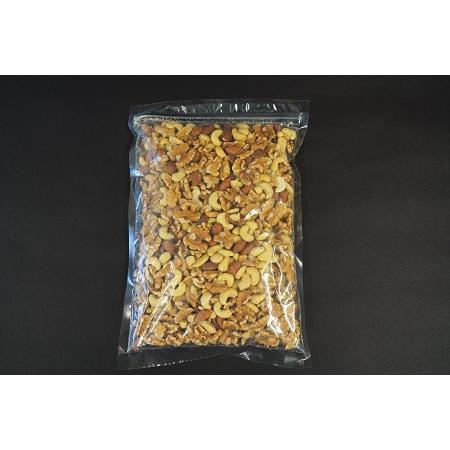 ふるさと納税 3種 無塩のミックスナッツ 2kg（1kg×2袋） H059-102 愛知県碧南市