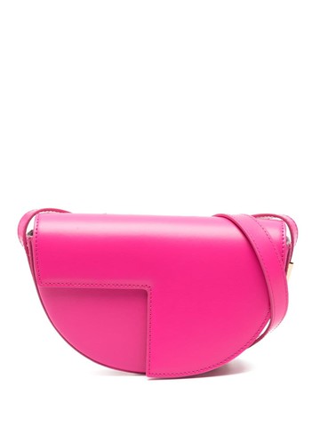 Patou - Le Petit Patou leather bag - women - Zamak/Calf Leather - One Size - Pink