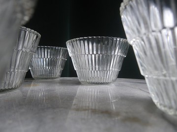 【老時光 OLD-TIME】早期台灣製玻璃酒水杯組