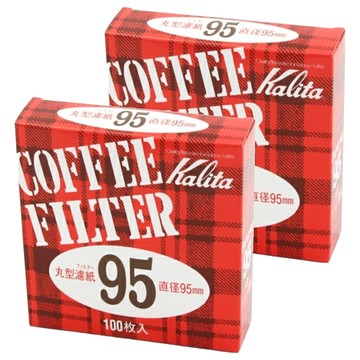 Kalita 咖啡濾紙 圓形 501-268 95mm  100張  2盒