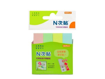 N次貼 61422 指示型可再貼標籤紙【APP滿額下單10%點數(單一帳號最高5000點)】1/31止
