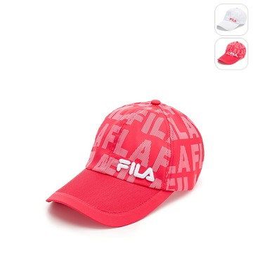 【FILA】經典LOGO帽/棒球帽-桃色 HTY-5011-PC