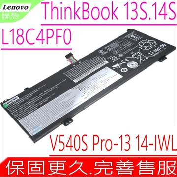 Lenovo L18C4PF0 聯想 電池適用 Thinkbook 13S-iwl 13S-iml 14S-iwl 14S-iml 20R9 V540S-14iwl L18MFPF0 L18D4PF0