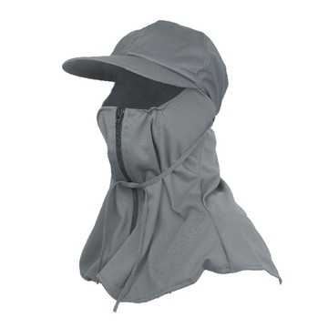 OTOBAI 歐都麥 吸濕排汗遮陽風沙帽  均碼  典雅灰