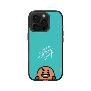 iPhone 16 Pro Clear (相機按鈕) 酷墨灰 - BT21 - SHOOKY