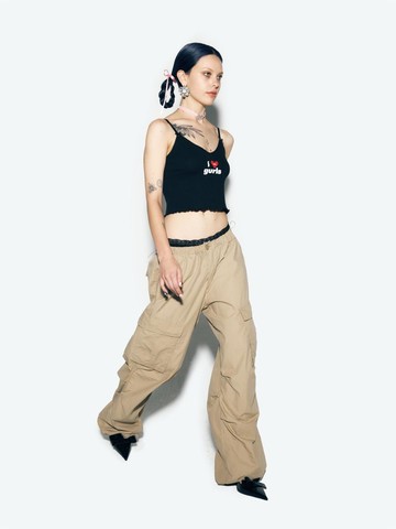 CALIE GURLS SLEEVELESS BLACK