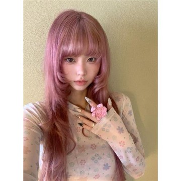baebi 原創 訂染小碎花網紗打底衫荷葉邊彈力透氣罩衫疊穿防曬
