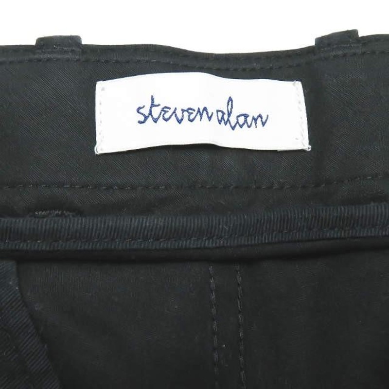 Steven Alan スティーブンアラン C/LYCL 1PLEATS BAGGY TAPERED 1