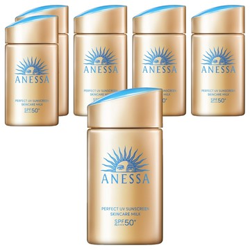 ANESSA 安耐曬 台灣公司貨 金鑽高效防曬露NA 5X版  60ml  6瓶