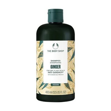 THE BODY SHOP 薑根鏗活調理洗髮精(400ml) 新包裝_國際航空版