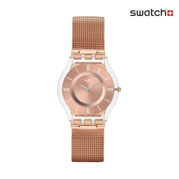 Swatch HELLO DARLING 超薄手錶/男錶/女錶/瑞士製造 SFP115M (34mm)【官方旗艦店】