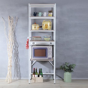 《C&B》Justice衛浴廚房多用途收納置物架淺木紋色