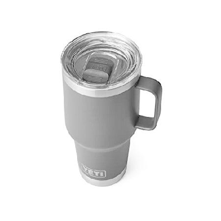 YETI Rambler 30 oz Travel Mug, Stainless Steel, Vacuum Insulated with Stronghold Lid, Charcoal並行輸入品