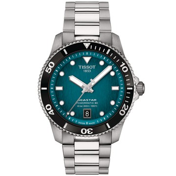 TISSOT 官方授權 SEASTAR 海洋之星 潛水機械腕錶 錶 手錶 送禮 T1208071109100 / T120.807.11.091.00