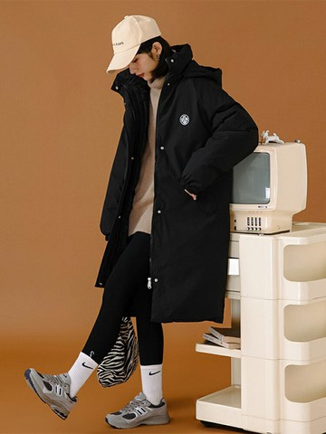 年新款羽絨棉服女冬季中長款學生加厚小個子棉襖寬松棉衣外套