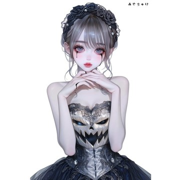 【9 月新品】07-151-0066 人物貼紙 瘋狂哥德萬聖節