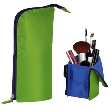 KOKUYO大容量站立筆袋/KOWSG-PC13/綠