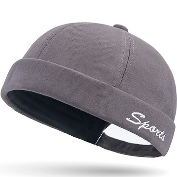 It's Good Ten 男女通用無簷瓜皮帽  灰色  55~60cm