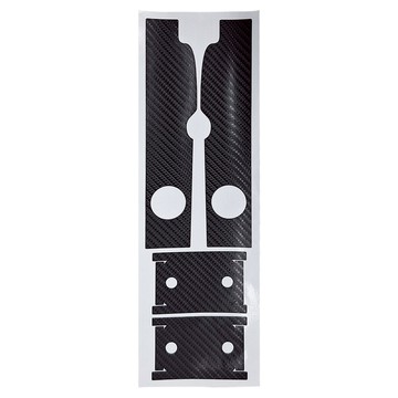 SYM DRG/KRN 油杯貼 3D立體霧面造型 直上好黏貼 抗氧化  卡夢 黑色  1張