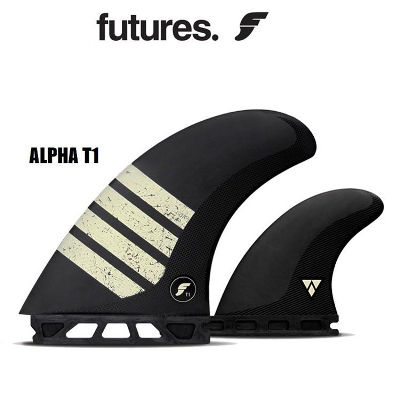 Futures Fins Futures Fins ALPHA SERIES FT1 2+1 3本セット ツイン