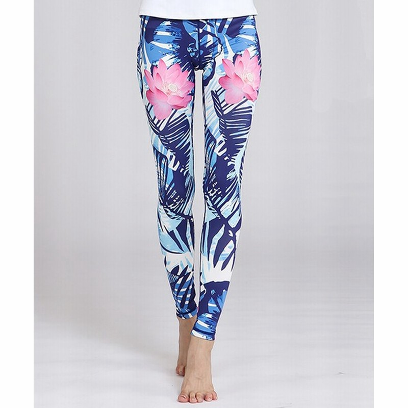 Teddyshop レディース マルチカラーボタニカル柄フィットネスレギンス Women レッグウェア レギンス スパッツ 通販 Lineポイント最大get Lineショッピング