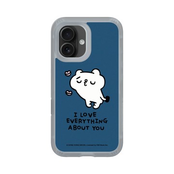 iPhone 16 AirX 流變灰 - 爽爽貓 Song Song Meow by SECOND - I Love everything about you (kiss版)