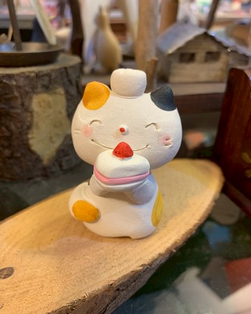 日本 美濃燒 彌生窯 貓咪蛋糕店 《今井 隆久》 ★日本製★ Zakka'fe ★