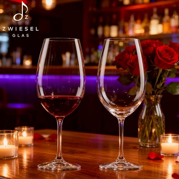 【德國水晶杯ZWIESEL GLAS 】 原廠禮盒 IVENTO系列 波爾多紅酒杯 633ml (2入組) 禮盒+提袋｜聖誕節｜射手座生日快樂｜生日禮物｜送禮｜禮盒