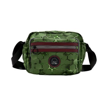 【Sylvain Lefebvre希梵】輕量休閒側背包-綠蜂彩映