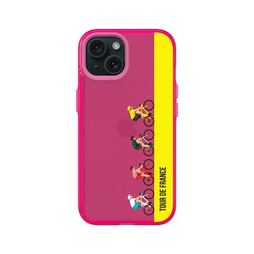 iPhone 15 Clear 粉漾桃 - Le Tour de France - Tour Jerseys