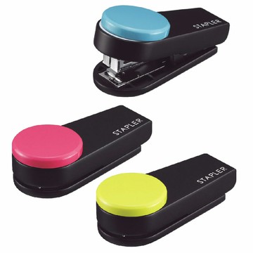 MAX 美克司 Colorgimic 便利拇指 10號 迷你 訂書機 顏色隨機 /台 HD-10XS【APP滿額下單10%點數(單一帳號最高5000點)】1/31止