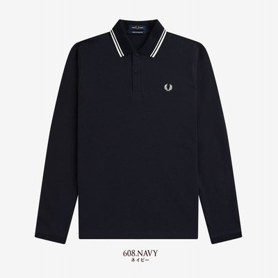 80s80年代FREDPERRYフレッドペリーイングランド製長袖ポロシャツデッド FRED PERRY - FREDPERRY フレッドペリー 80' 80年代