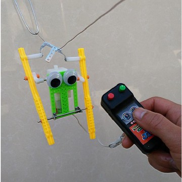 【AI電子】*(A1-5)猴子機器人 爬行機器人 DIY拼裝益智玩具 科技小製作小發明