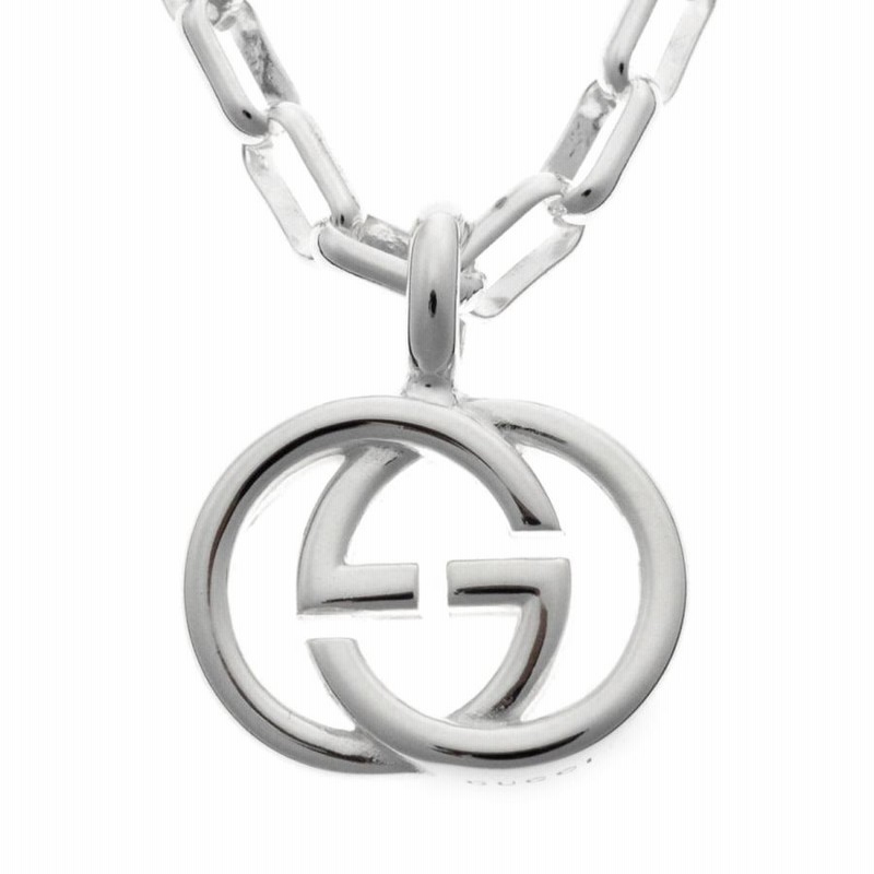 ★極美品　グッチ GUCCI リングチャームネックレス シルバー【確実正規品】 卸売りファッション - ☆極美品 グッチ GUCCI リングチャーム