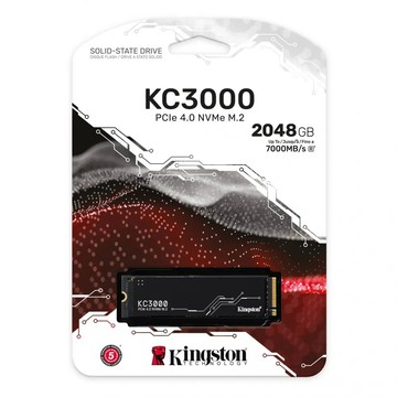 Kingston KC3000 2TB 2048GB SKC3000D/2048G PCIE 4.0 SSD 內接固態硬碟
