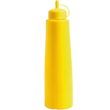 《EXCELSA》擠壓調味罐(黃500ml) | 醬料罐 調味瓶