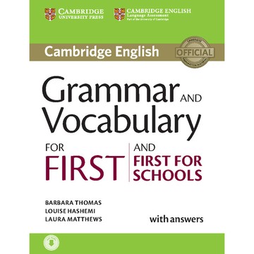 <麗文校園購>劍橋英檢 B2 First (FCE) 單字文法加強書 Grammar and Vocabulary for First and First for Schools 9781107481060