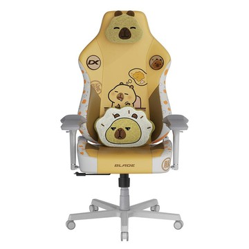 Dxracer  卡皮巴拉小黃豚 電競賽車椅(6D扶手/中型皮面) DX-BLADE001