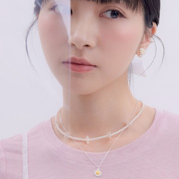 [快速出貨]【vacanza】小雛菊・純銀項鍊 ‧ 0225新品