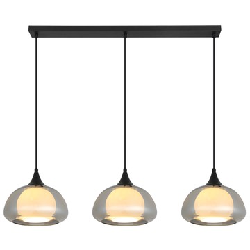 GLOBO 蕾恩直排設計師三燈款吊燈 E27燈頭 歐洲品牌