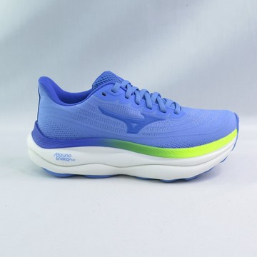 Mizuno J1GD250272 WAVE SKY 9 女慢跑鞋 藍x黃【iSport愛運動】