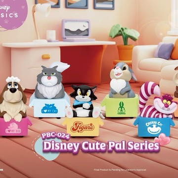 【迪士尼Disney】萌寵小夥伴系列 迴力車盲盒(隨機出貨)(拆封不退)【墊腳石】盒玩 小汽車