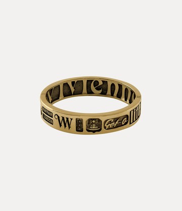 Vivienne Westwood Man. Lancelot Bangle Antique-gold Antique-gold Men