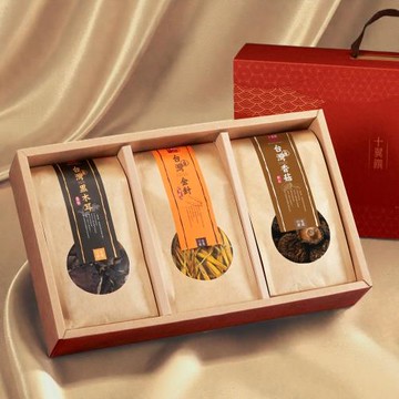 【十翼饌】經典台灣山野珍藏禮盒x1盒(香菇/黑木耳/伴手禮/公司送禮)