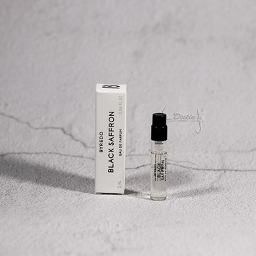 BYREDO 黑色藏紅花 Black Saffron 淡香精 2mL 試管香水 全新 現貨